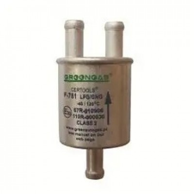 Фильтр паровой фазы газа 14/2х12 с бумажным фильтроэлементом F781-C, GREENGAS