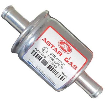 Фильтр тонкой очистки газа ASTAR GAS - 12/12 однораз, алюм.