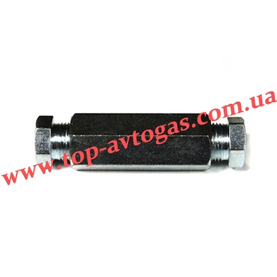 Соединитель трубки медь d8х8 (пропан)