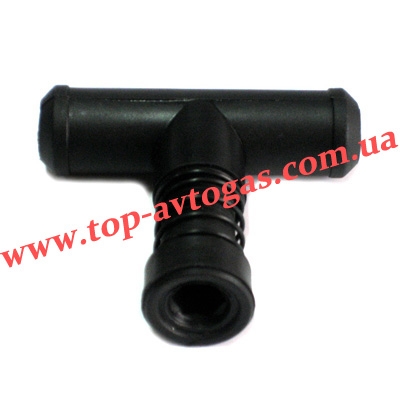 Дозатор газа d16х16, пластиковый.
